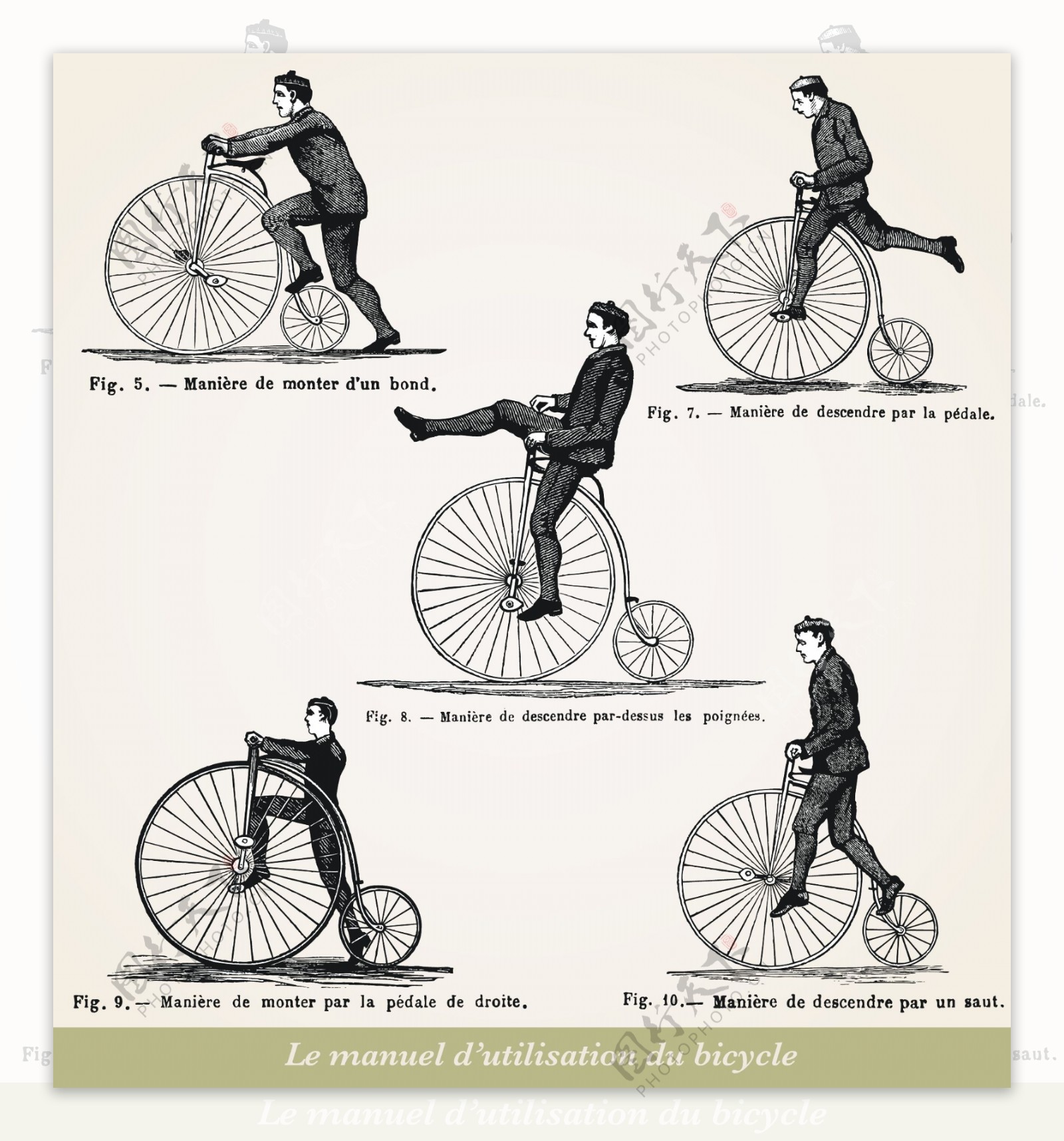 自行车怀旧图标图片