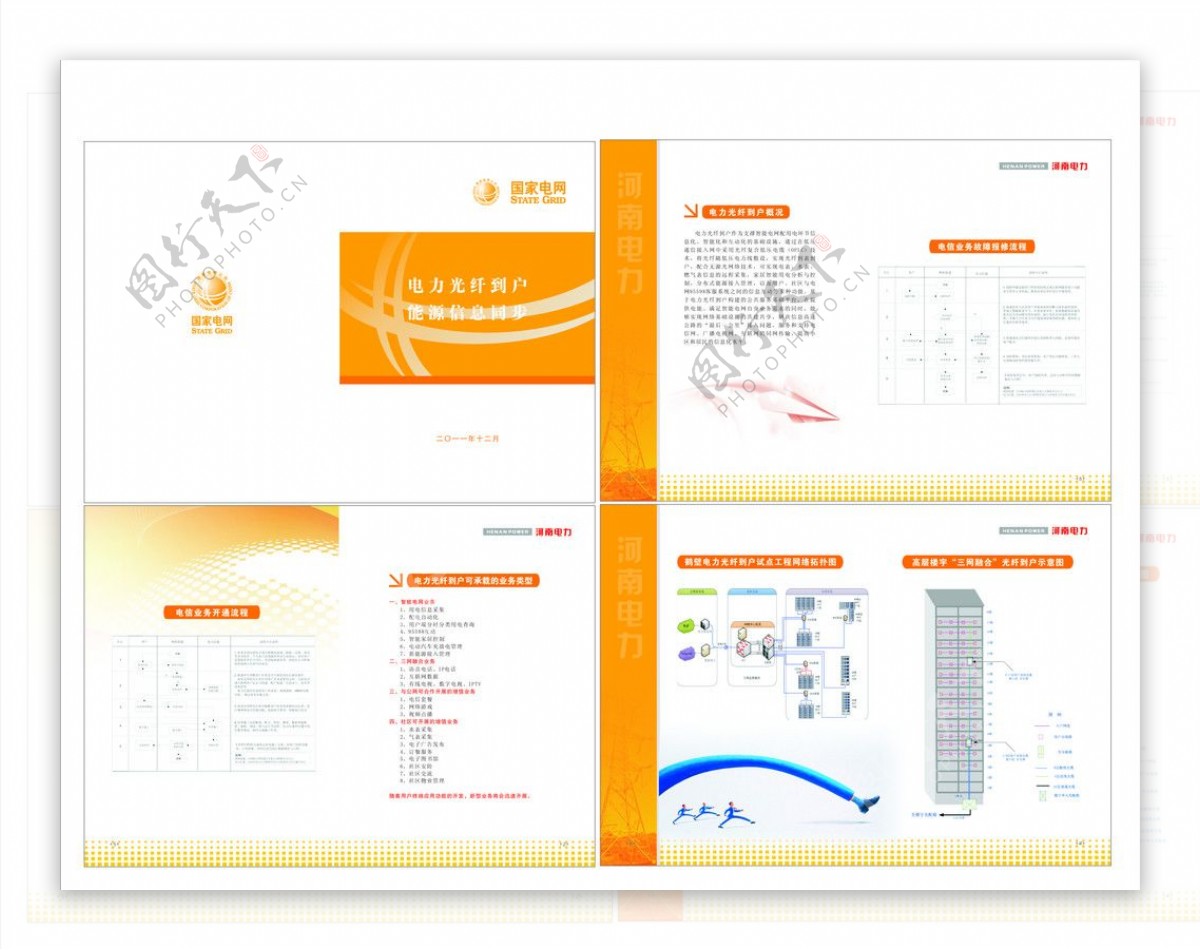 国家电网画册图片