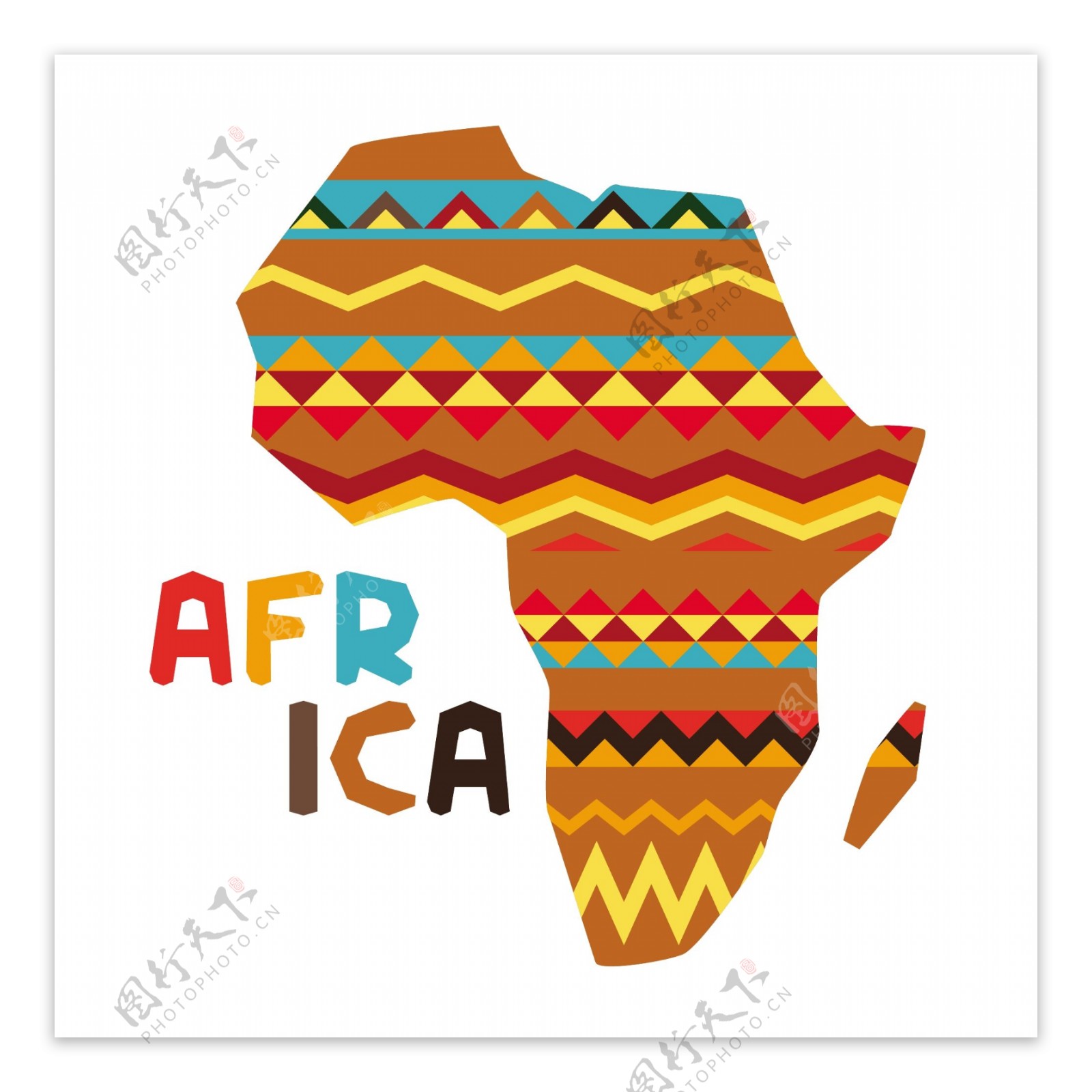 非洲大陆图片