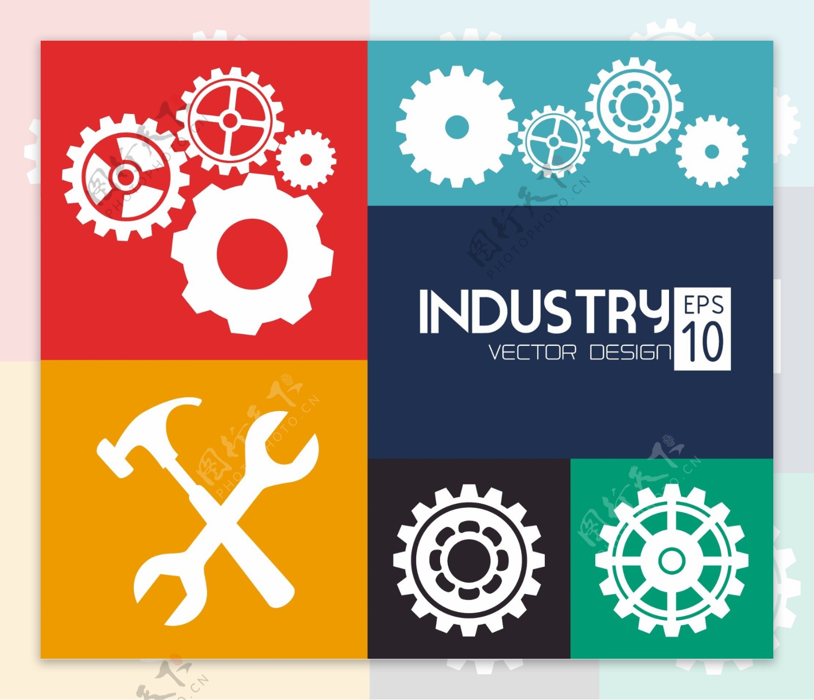 工业图标工业设计图片