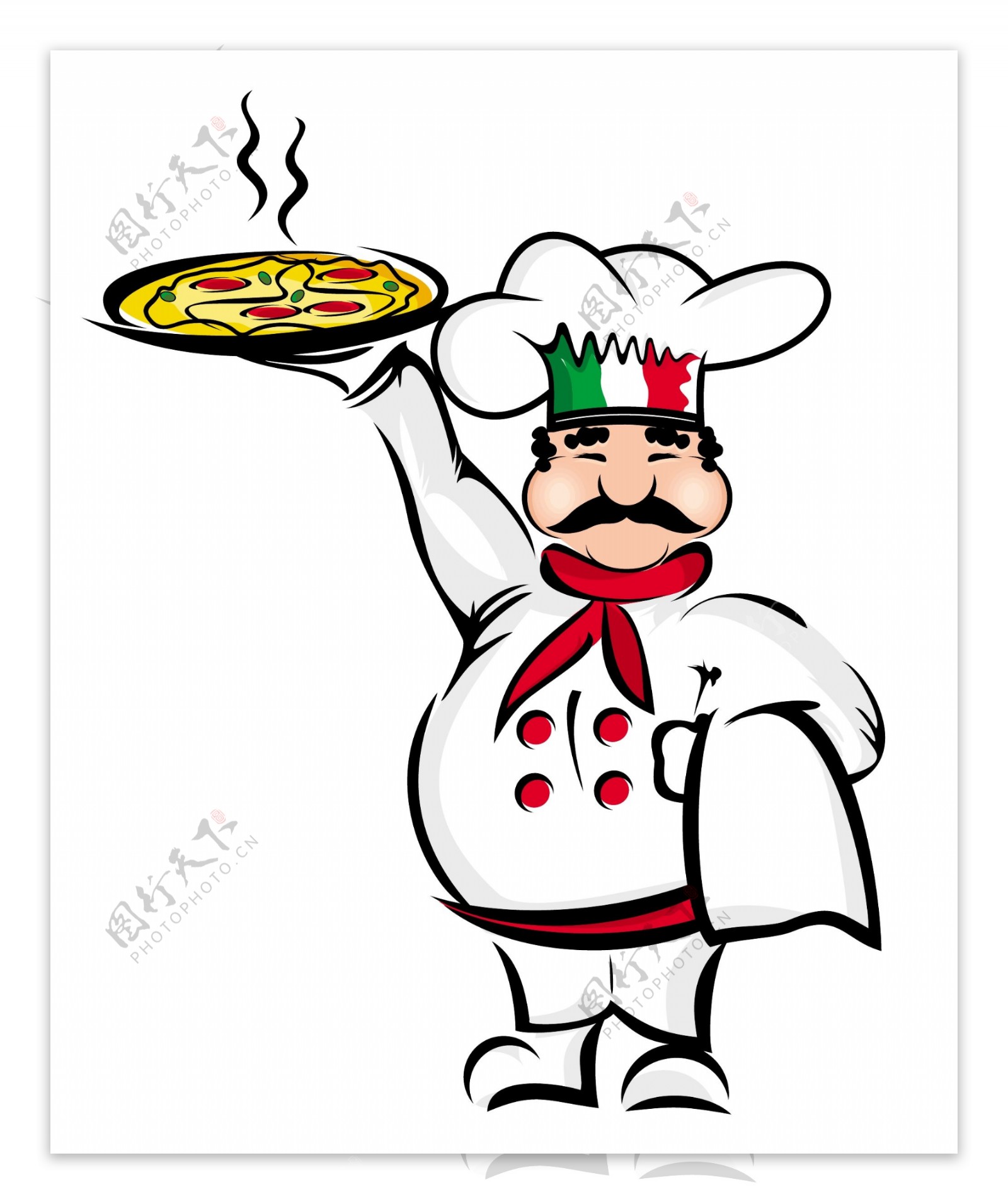 意大利厨师图片