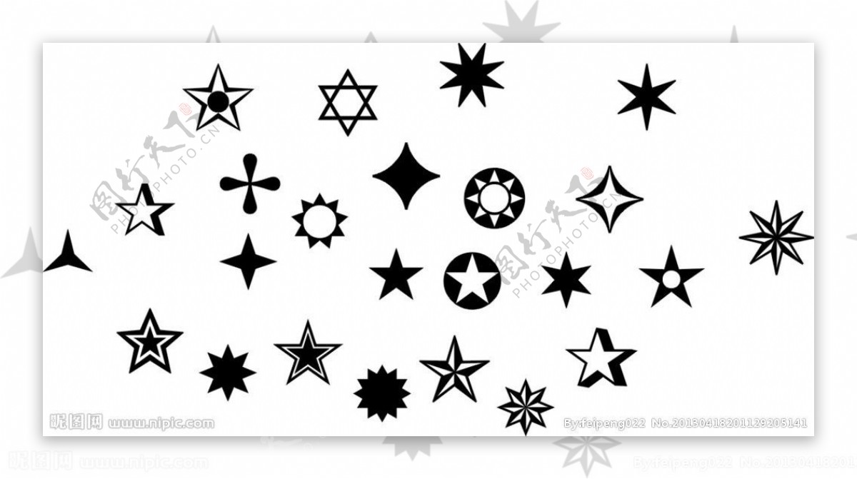 五角星星图片