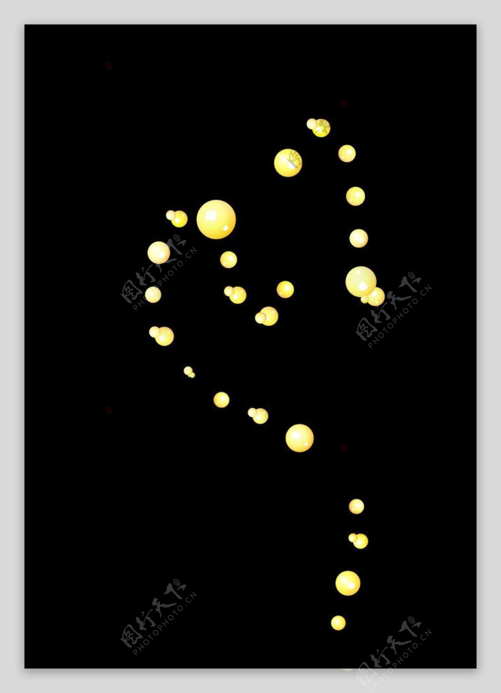 金色圆球组图图片