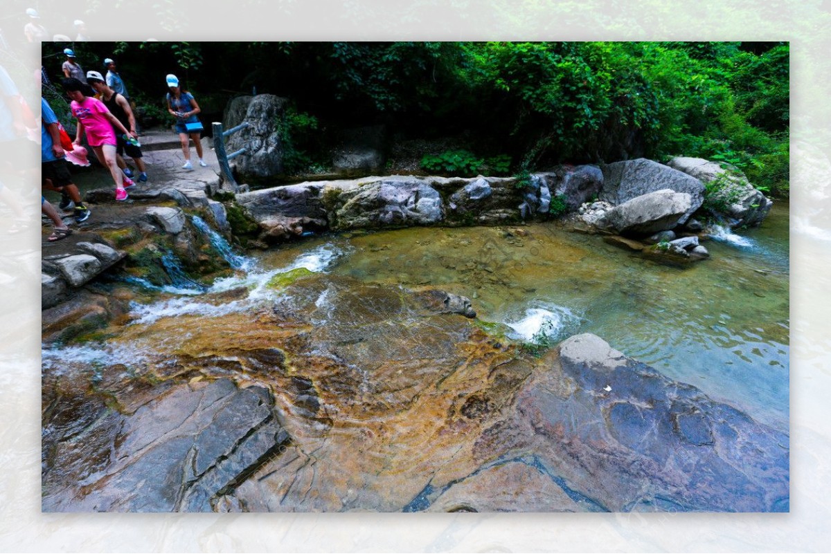 云台山潭瀑峡图片