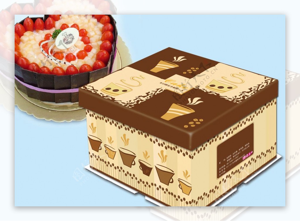 蛋糕盒图片