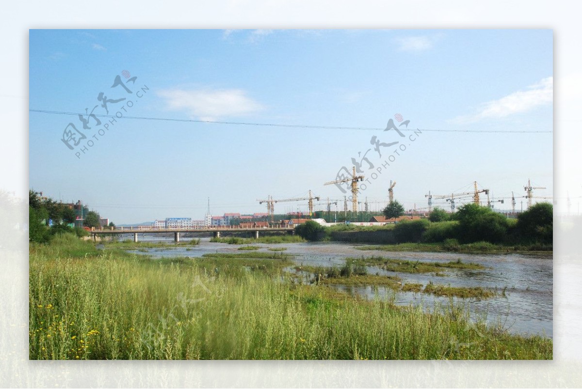 红旗桥棚户区建设施工图片