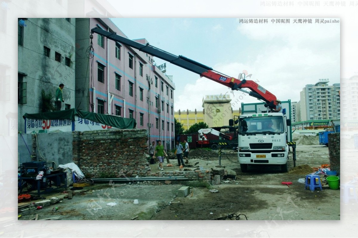 鸿运铸造材料扩建工程图片