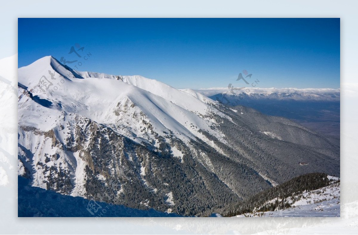 雪山风景图片