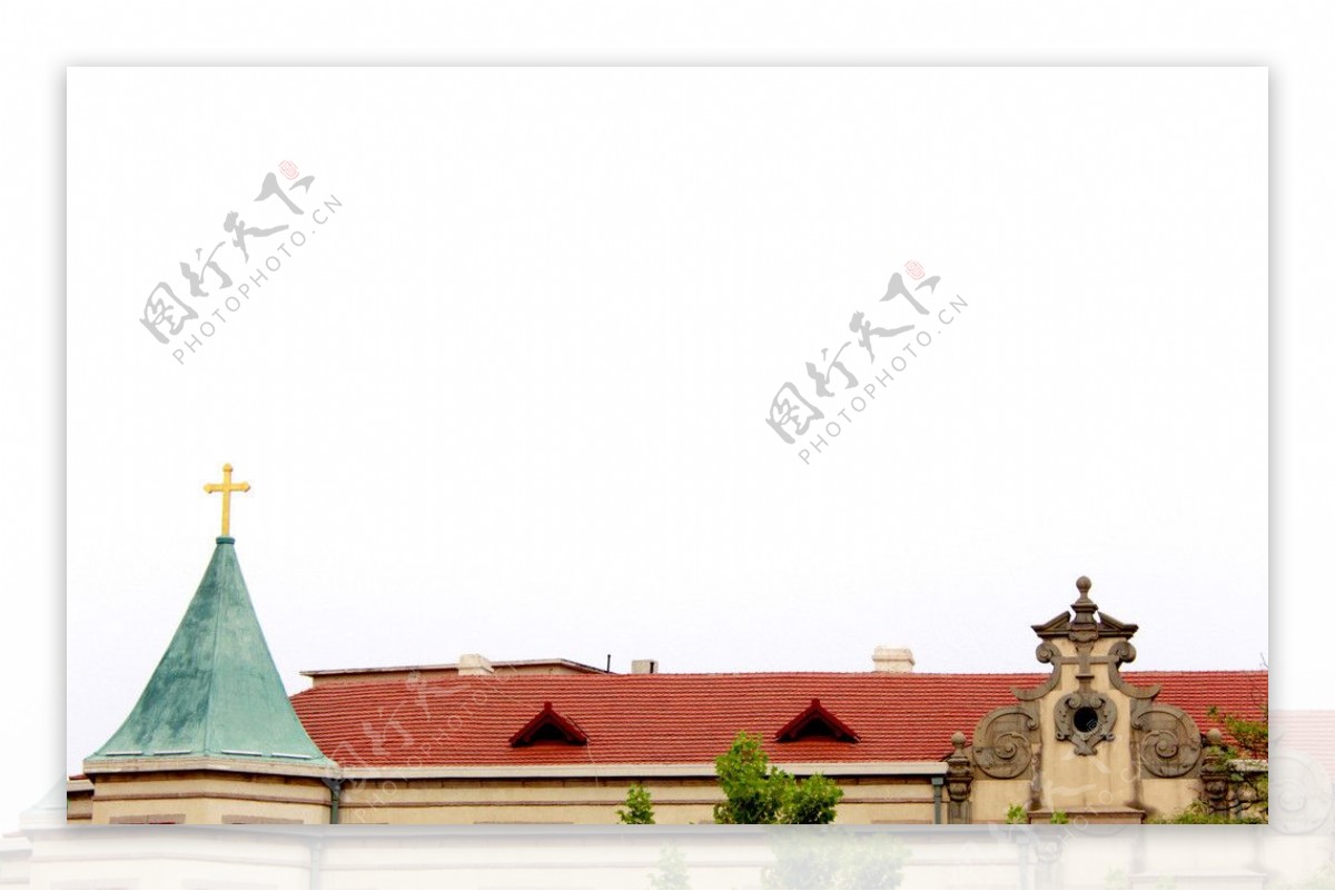 教堂屋顶图片
