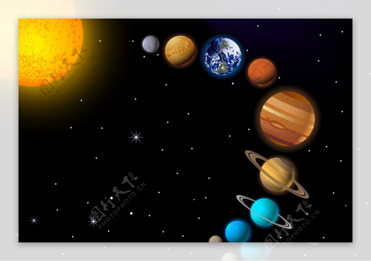 太阳系星球图片素材-编号11923050-图行天下