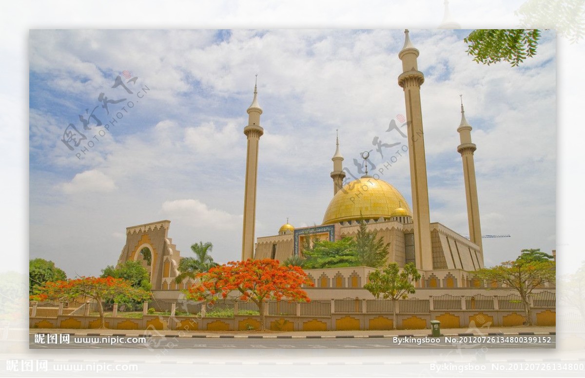 尼日利亚国家清真寺图片