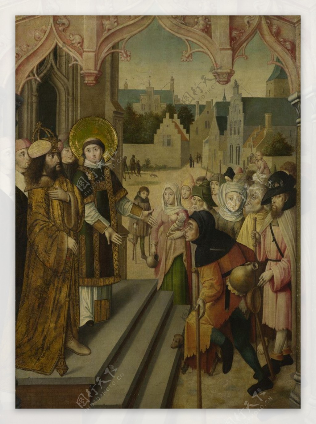 圣吴苏乐传说科隆之前完美的圣劳伦斯图片