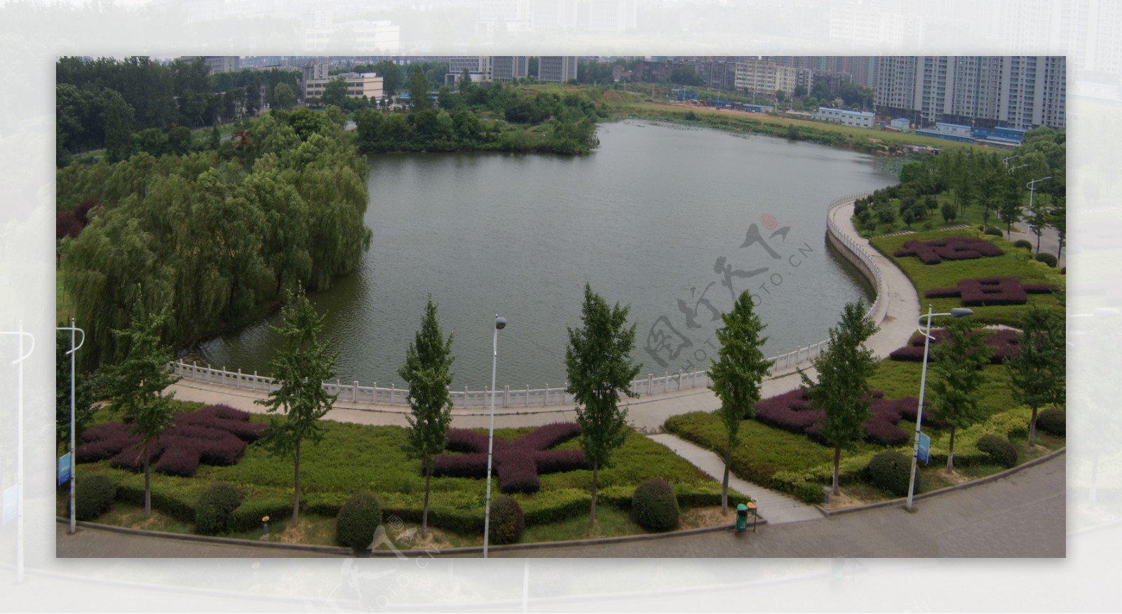 华中科技大学东校区景观图片