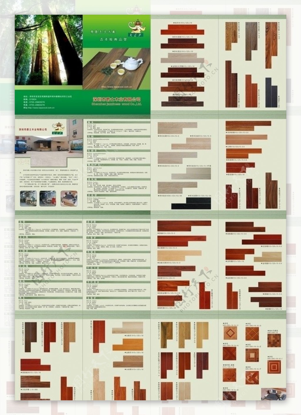 帝象王子木地板产品手册图片