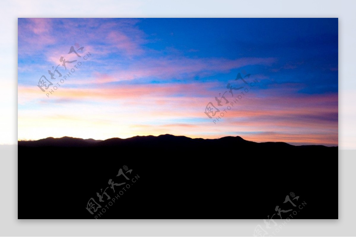澳洲黎明的天空图片