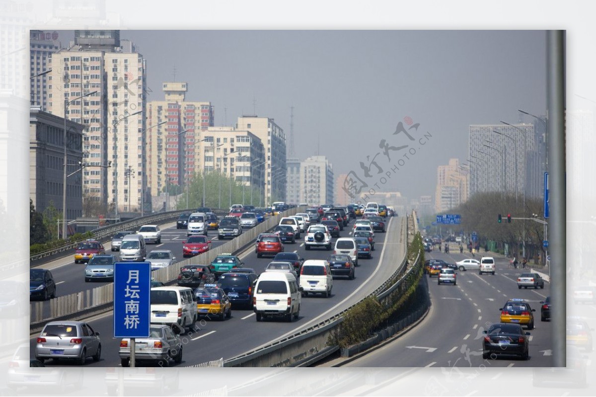 北京交通景象图片