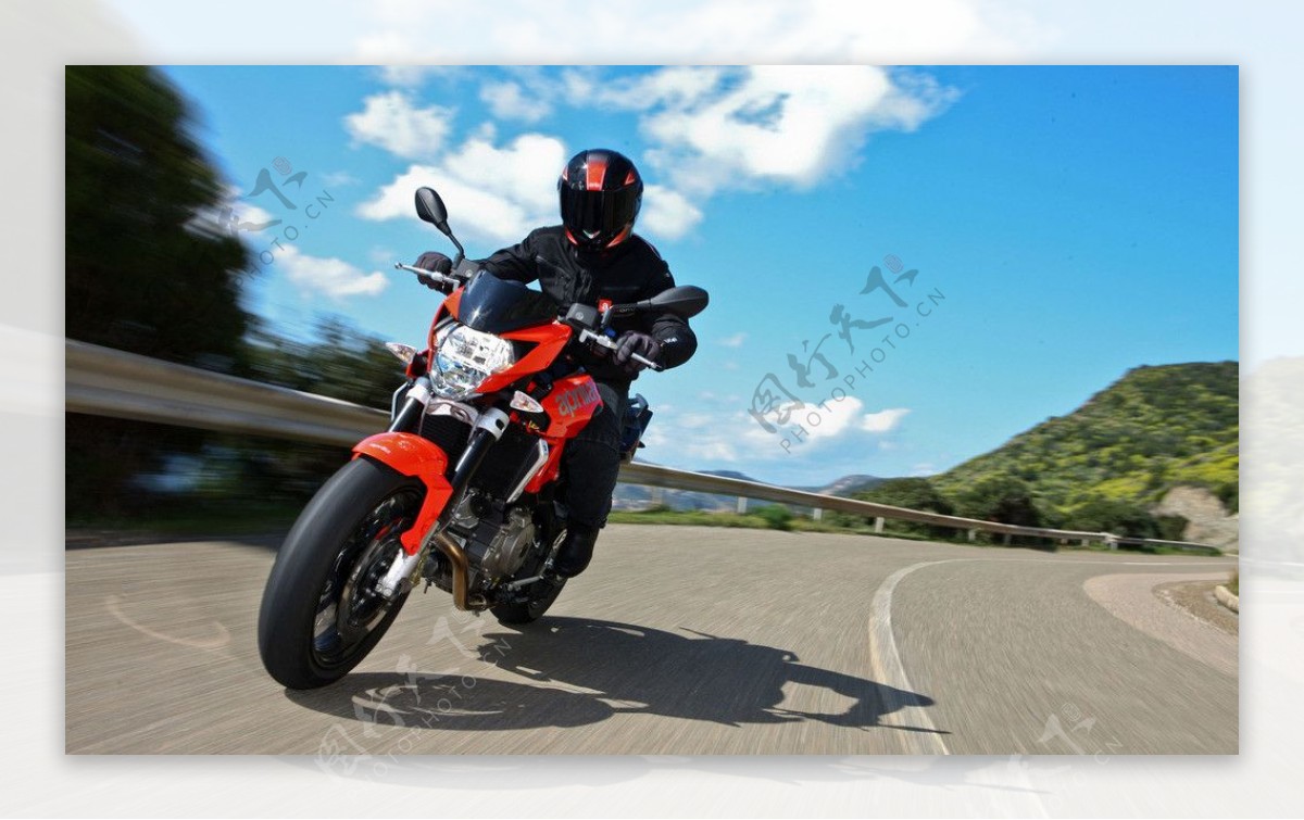 摩托车手摩托车骑士图片