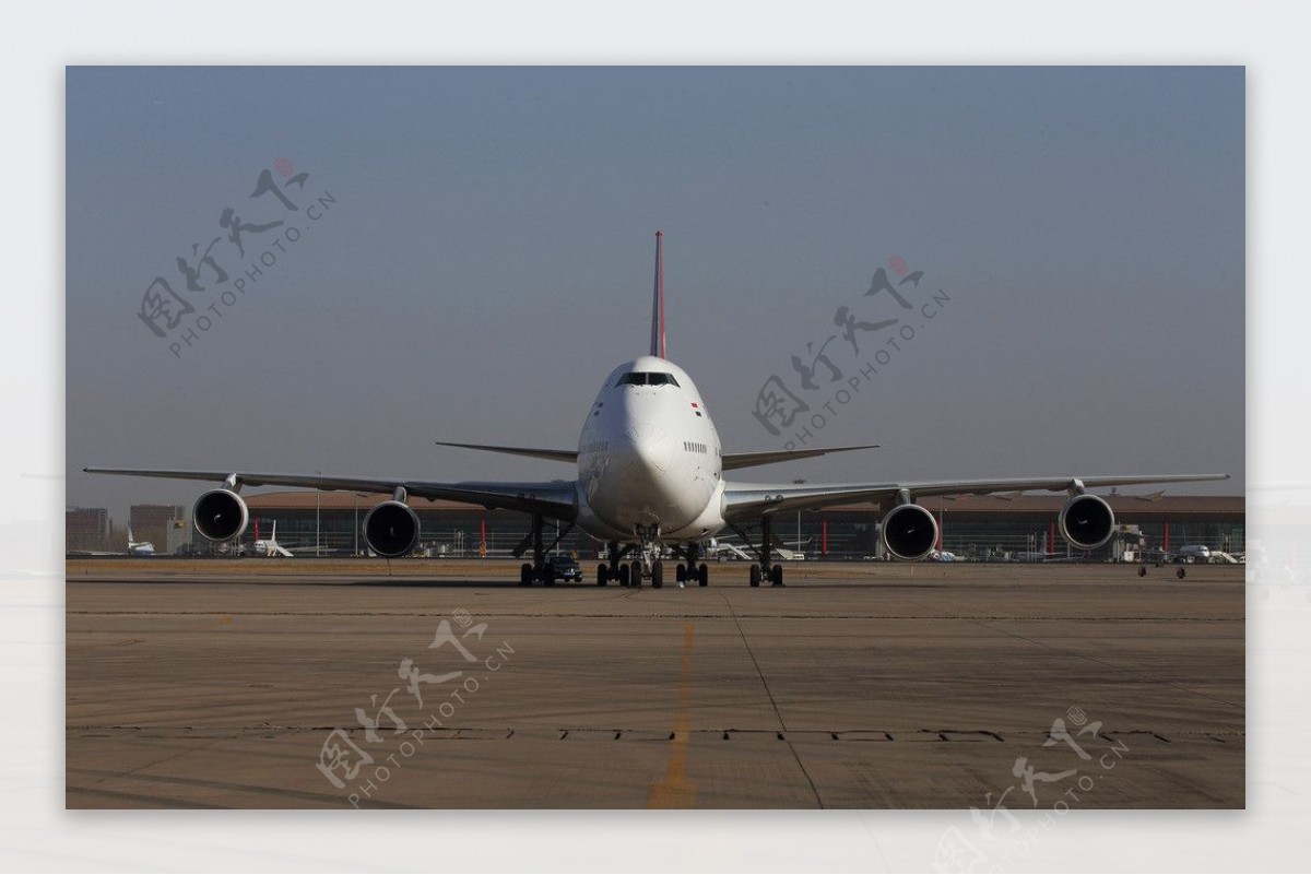 也门总统专机747图片
