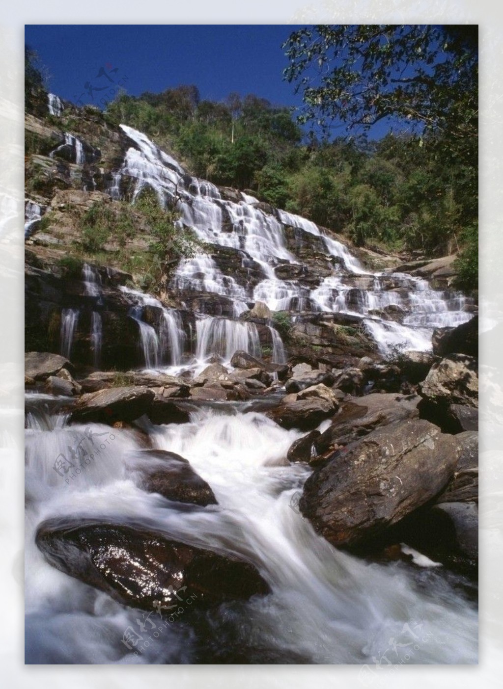 泰国瀑布图片