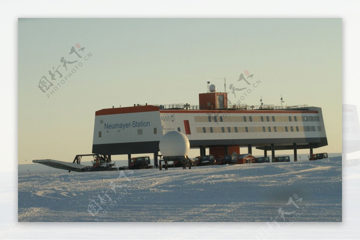 南极考察站图片