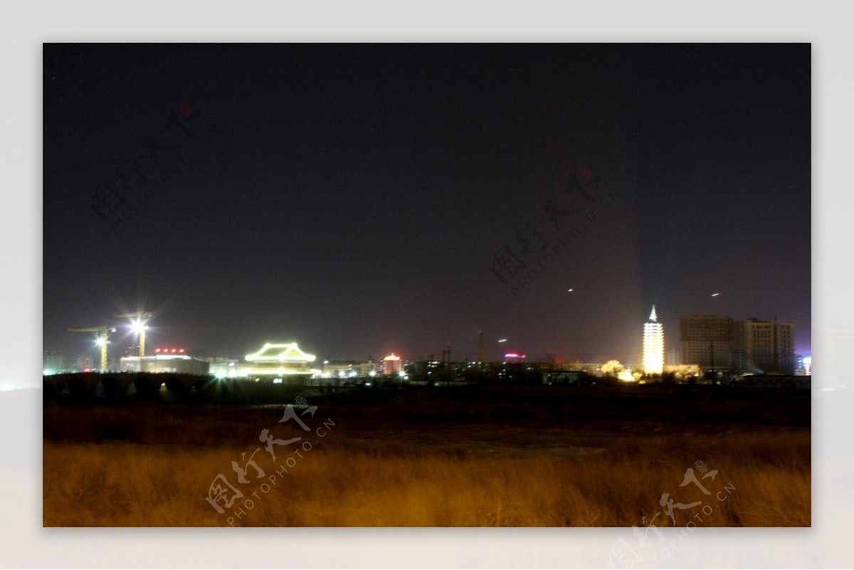 通州夜景图片