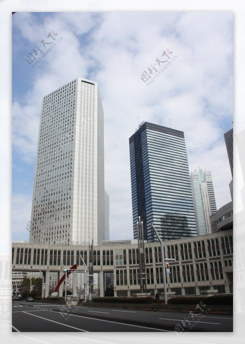 日本东京市政厅大厦图片