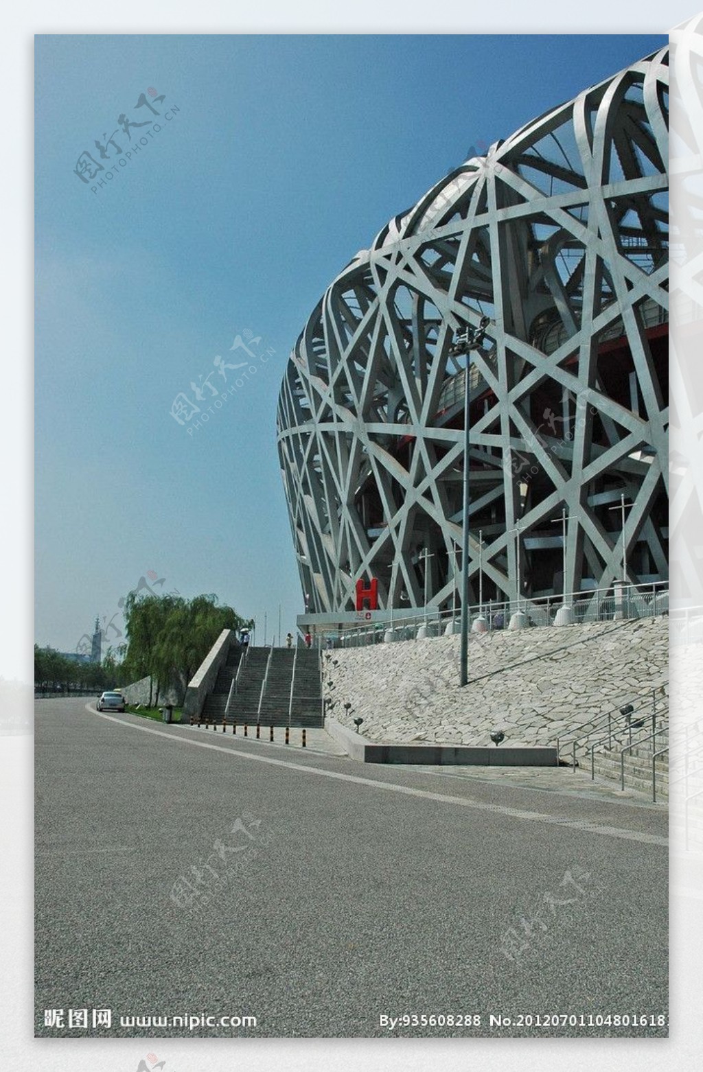 北京鸟巢体育场图片