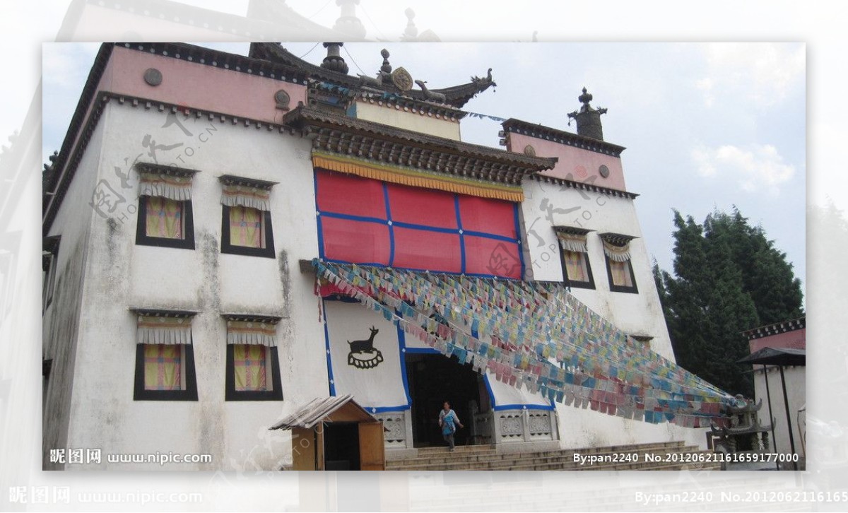 藏族民居图片