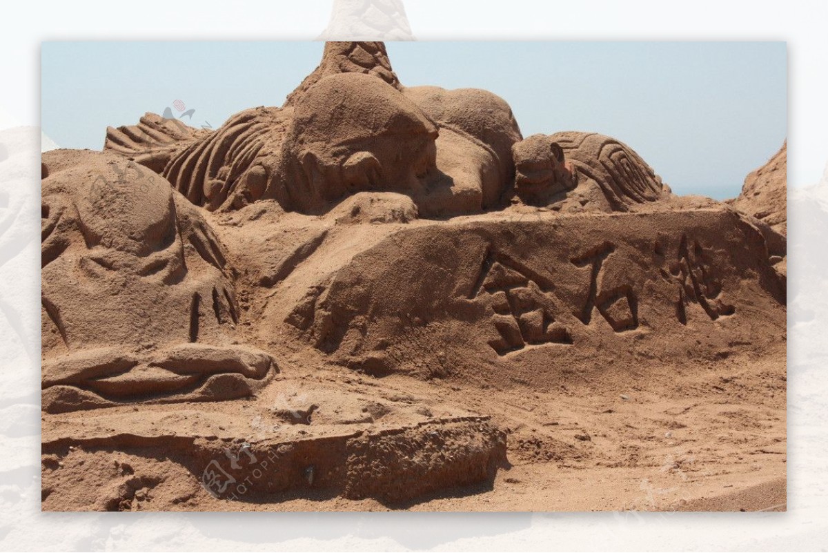 中国海阳国际沙雕艺术公园沙雕图片素材-编号13275791-图行天下