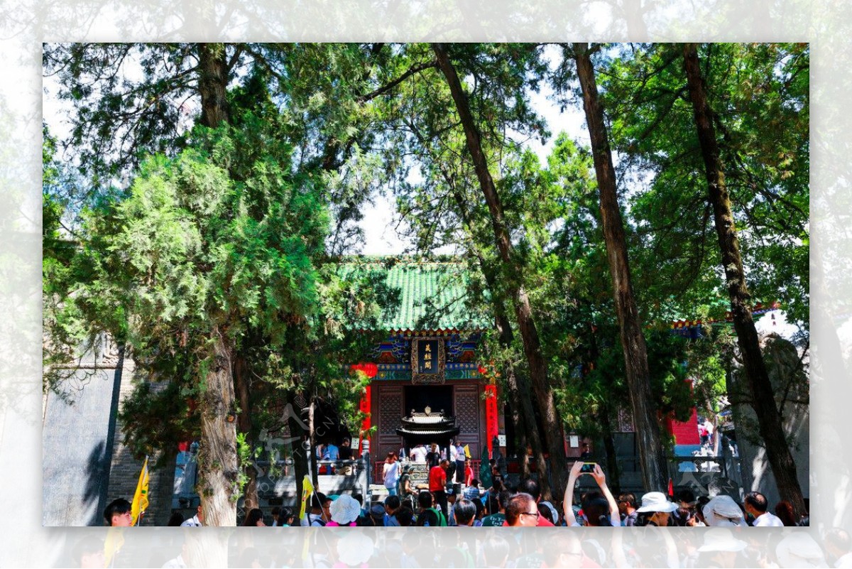 中岳嵩山少林寺图片