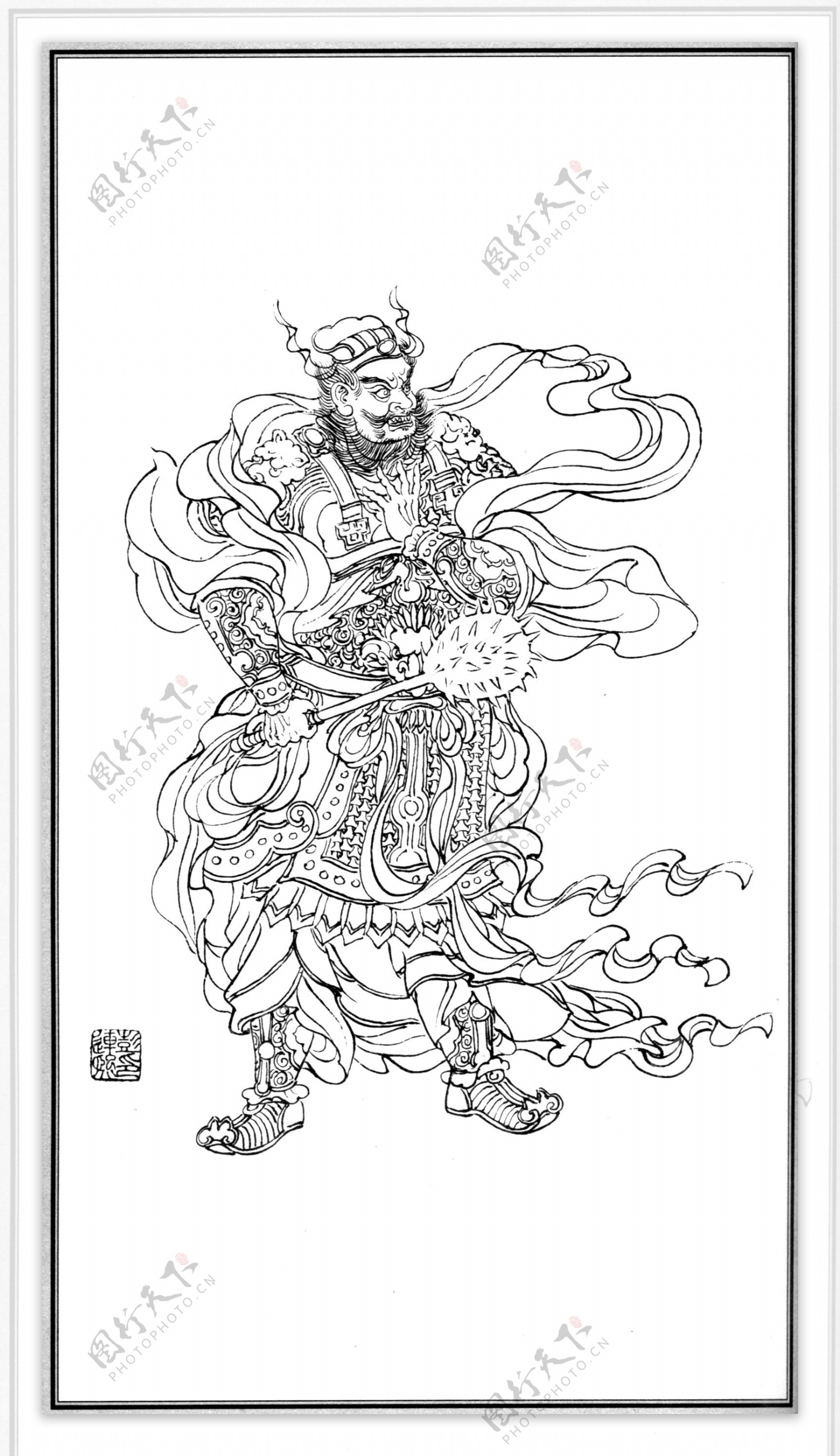 中国神话人物039温琼图片