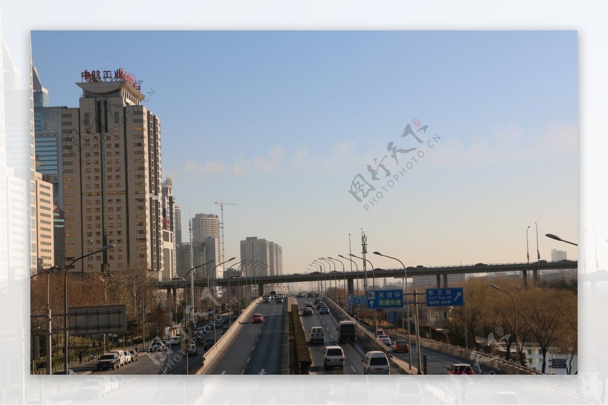 北京东三环图片