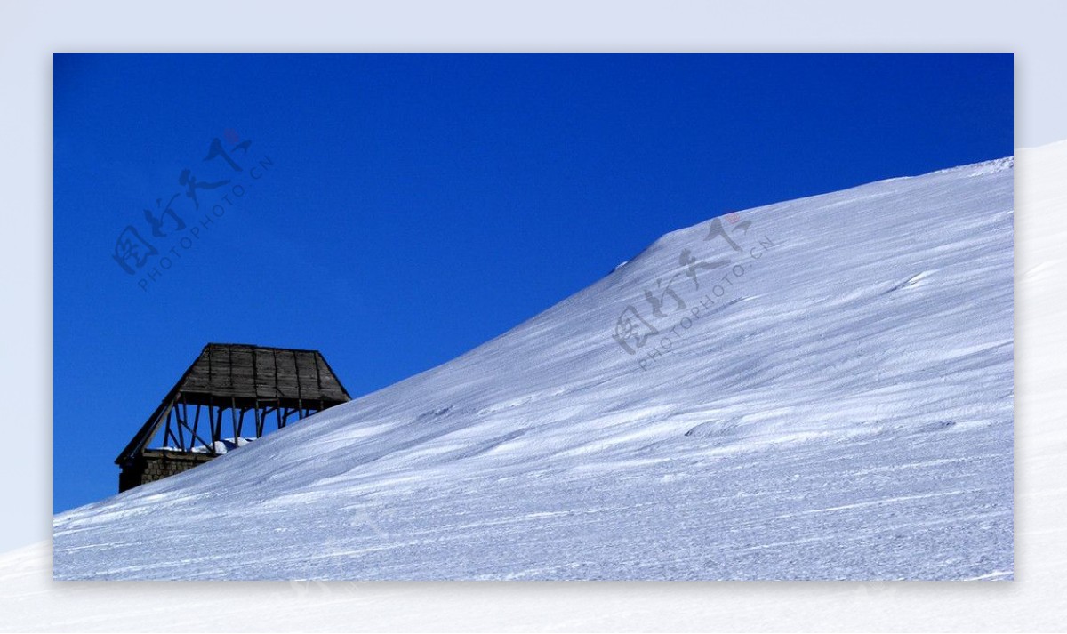 雪山风光图片