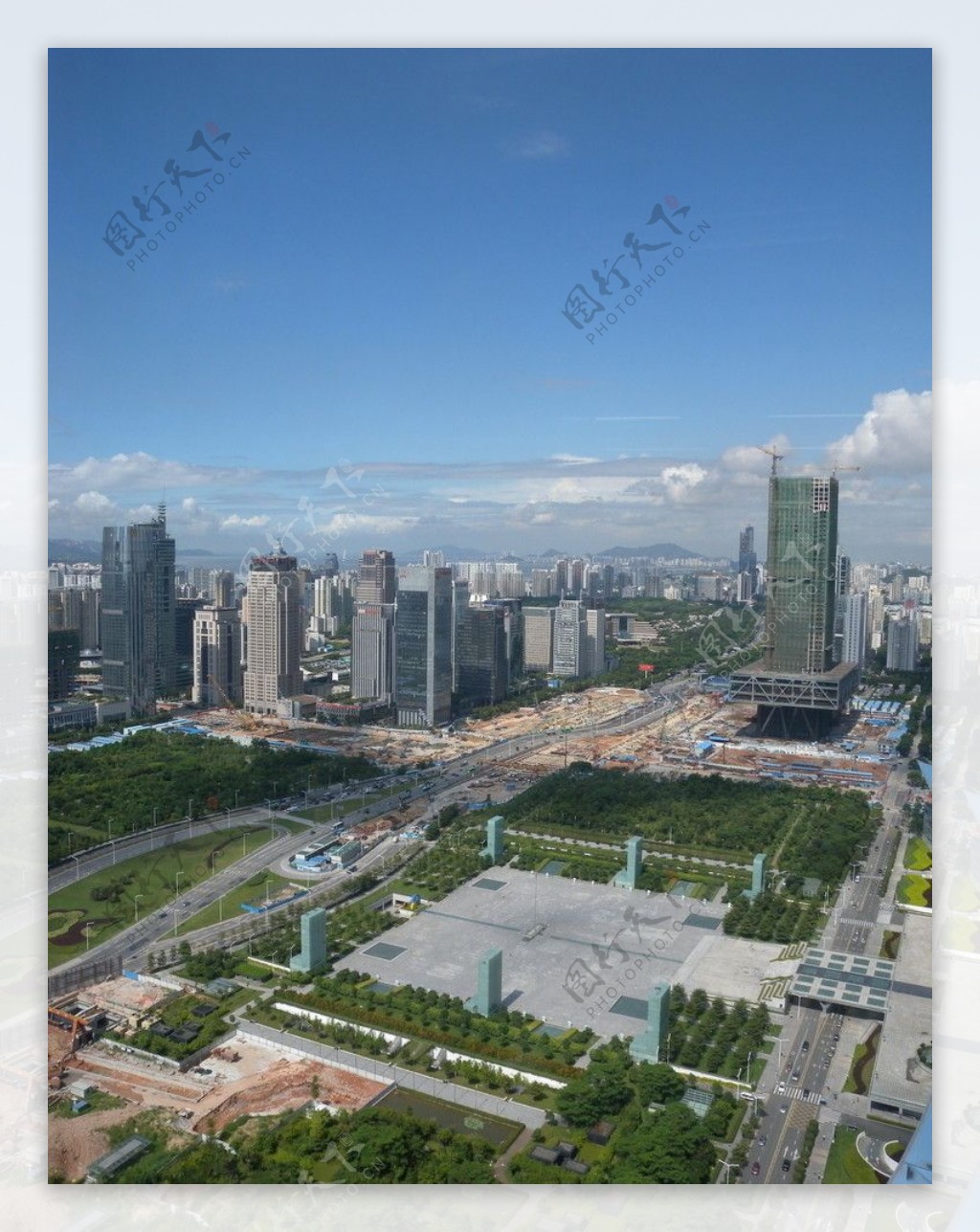 深圳CDB市民中心广场图片