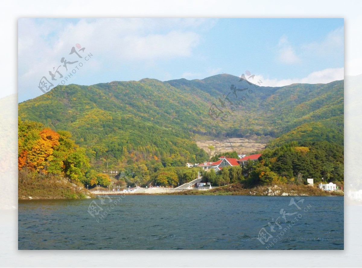 松花湖风景非高清图片