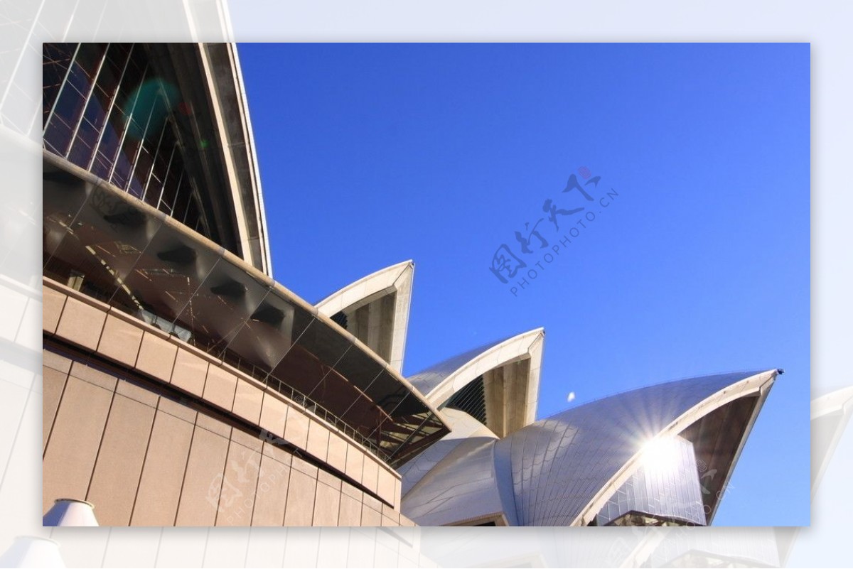 悉尼歌剧院一角图片
