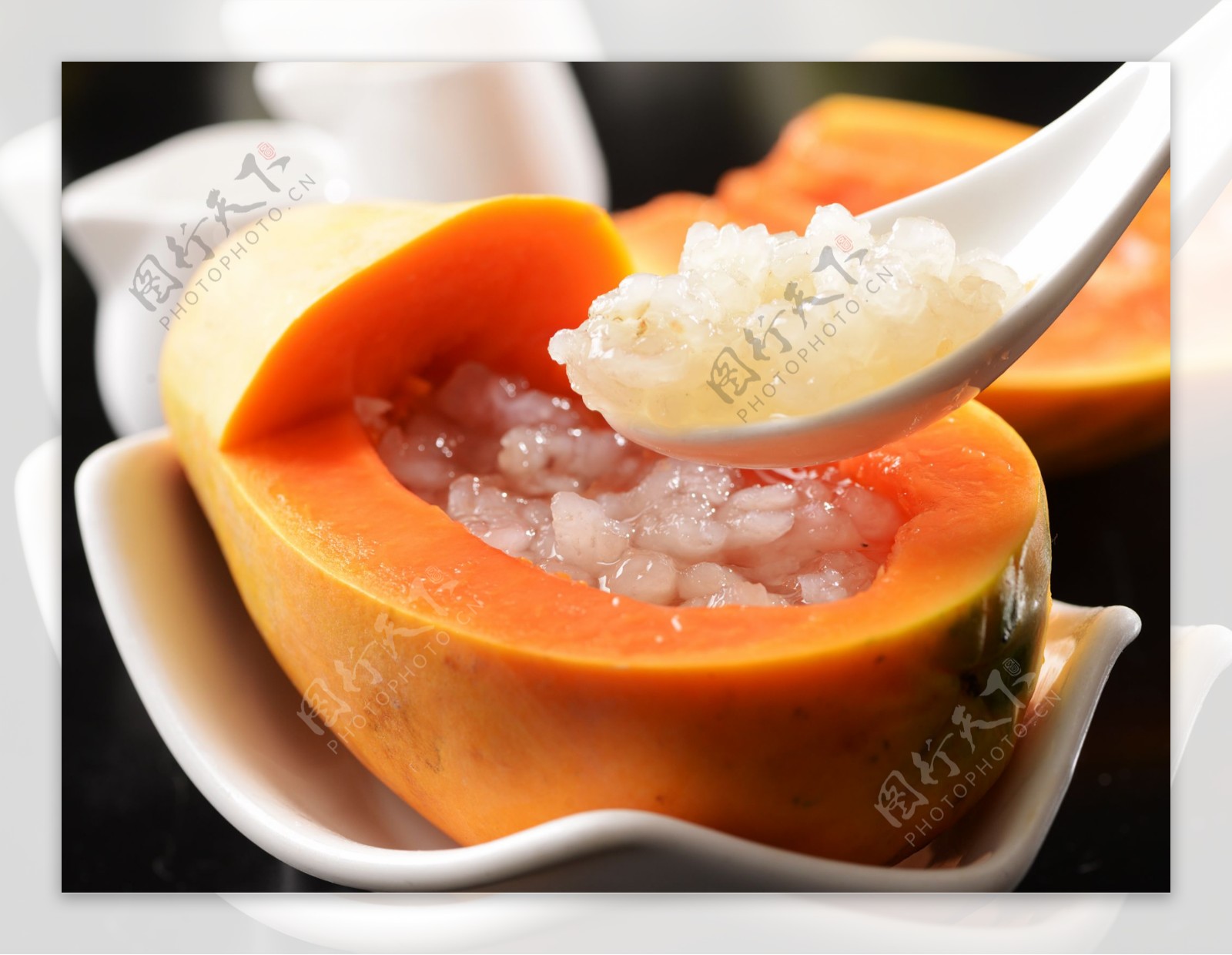 木瓜牛奶炖雪蛤--自制炖品怎么做_木瓜牛奶炖雪蛤--自制炖品的做法_豆果美食