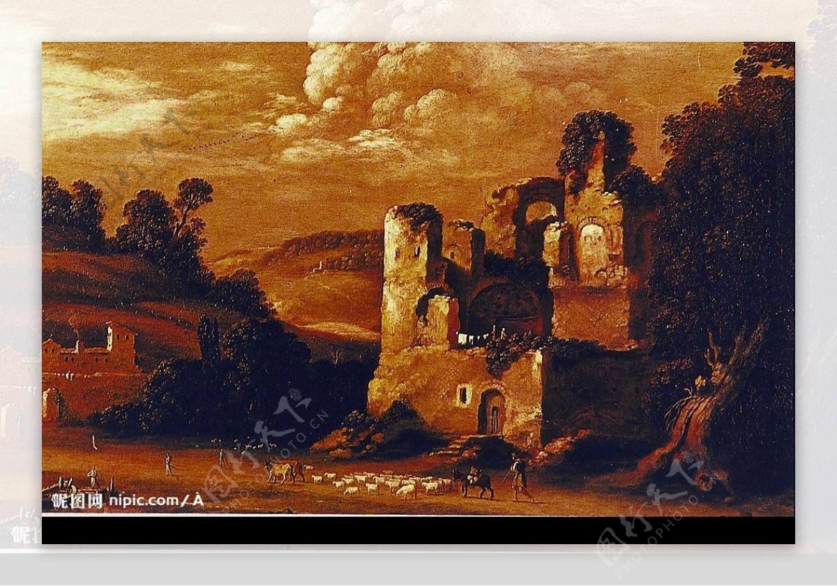 卢西恩183佛洛伊德欧美风景油画作品图片