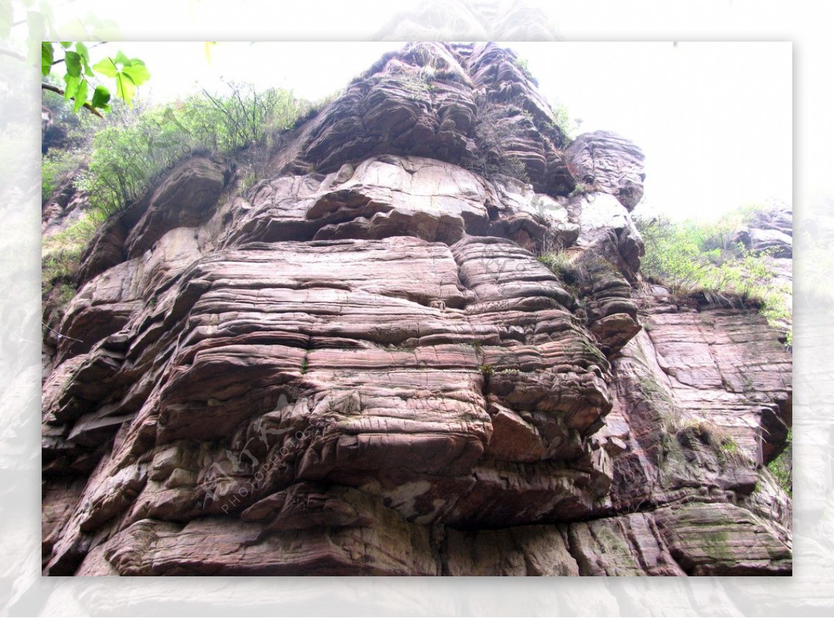 太行山岩图片