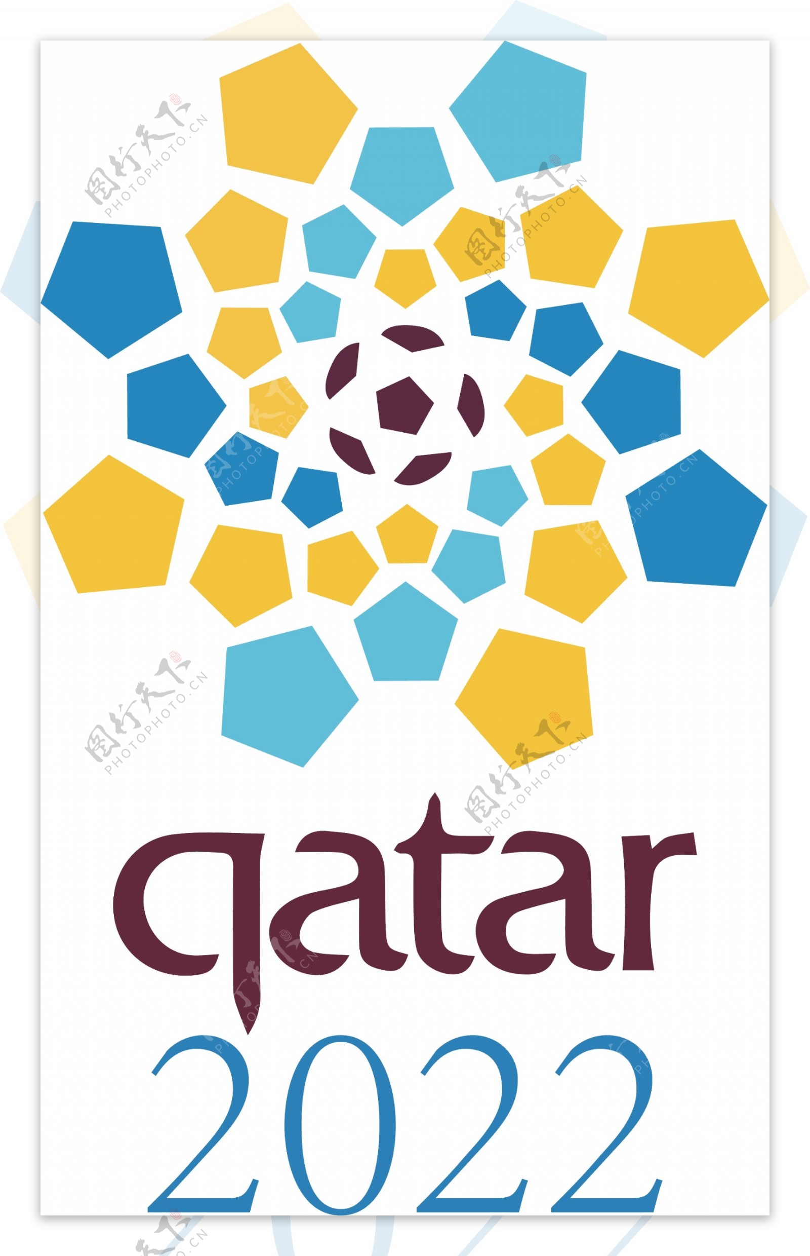 2022年卡塔尔世界杯会徽会标图片