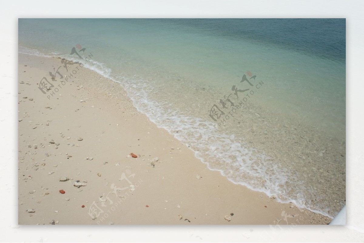 三亚西岛的海滩图片
