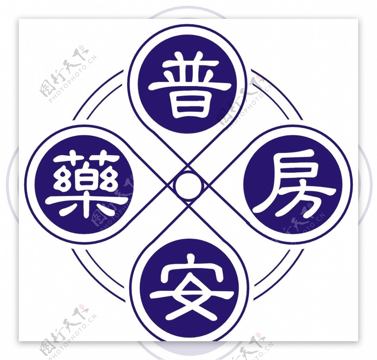 普安药房logo图片