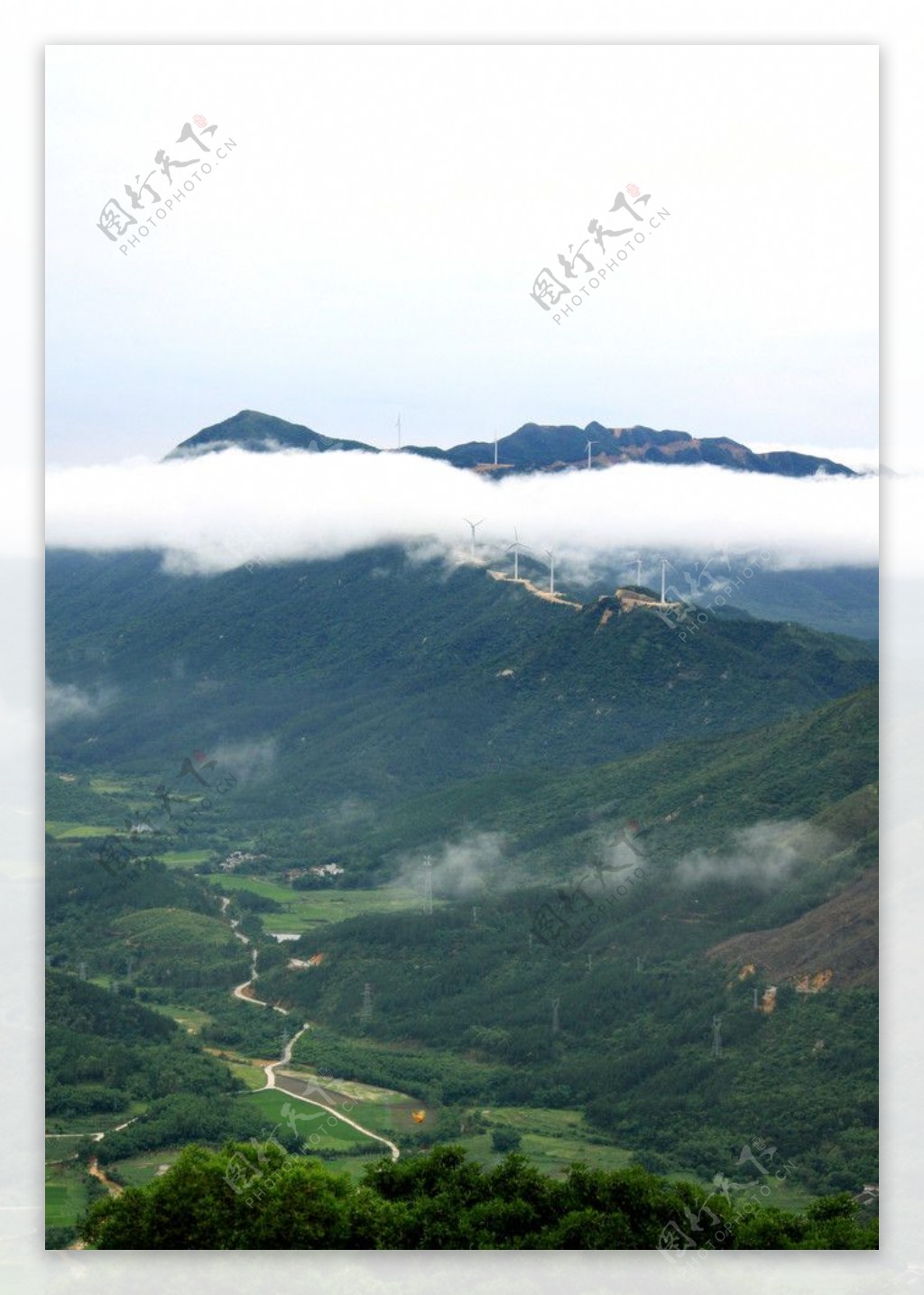 台山凤凰峡云顶风车图片