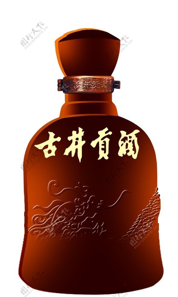 古井贡酒瓶图片