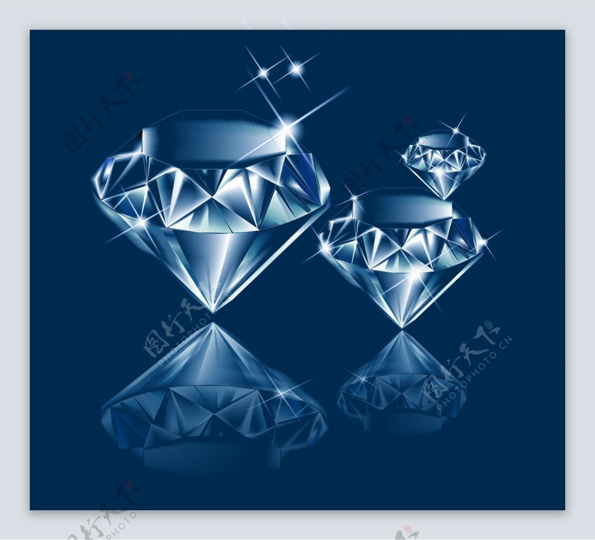 钻石蓝钻图片