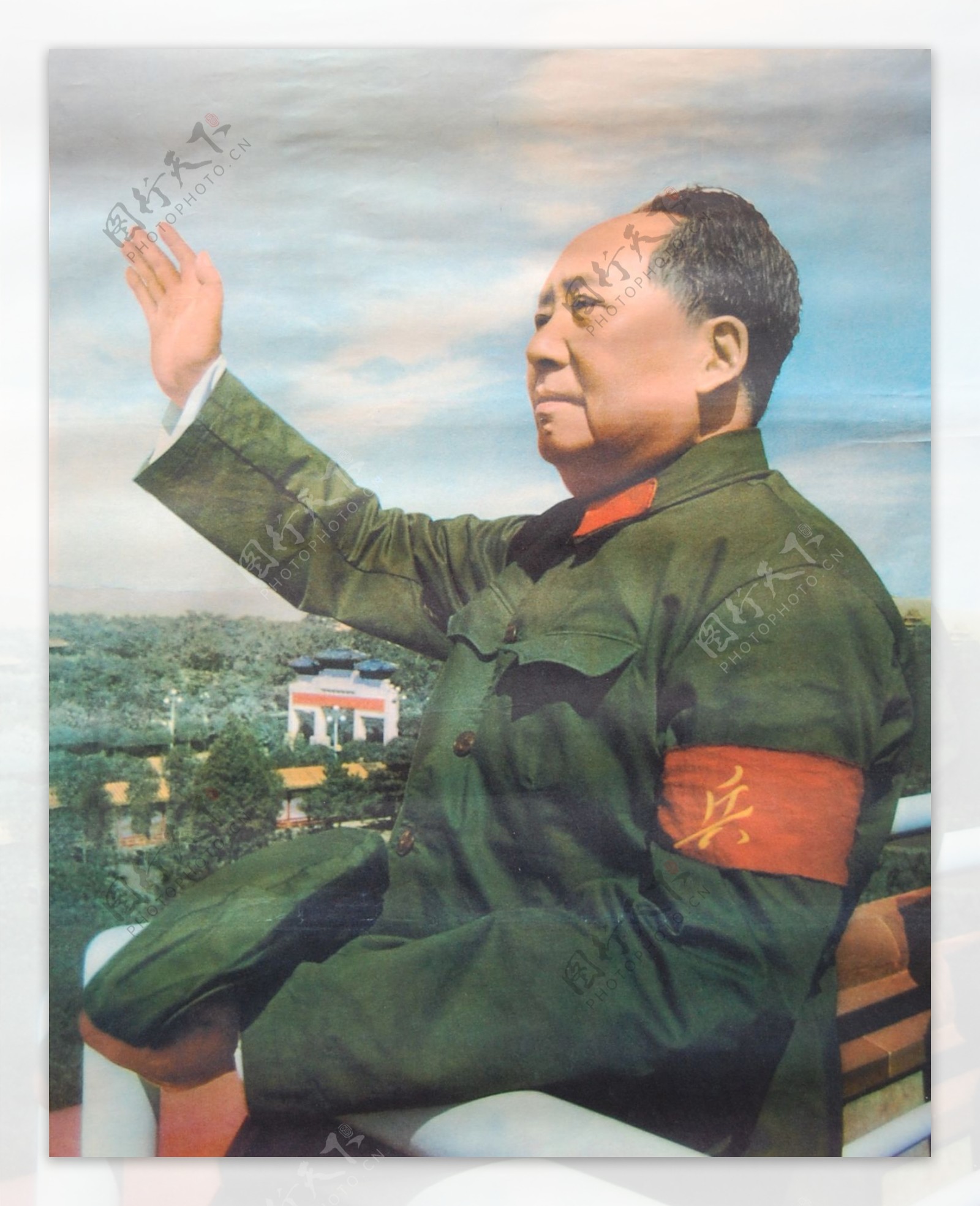 毛主席文化大革命图片