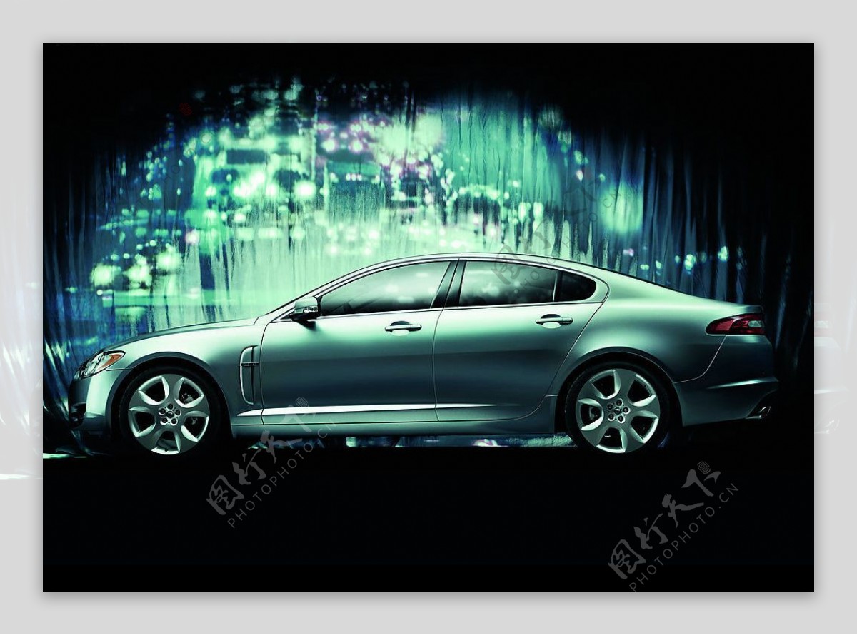 捷豹新车XF最新2009广告图图片