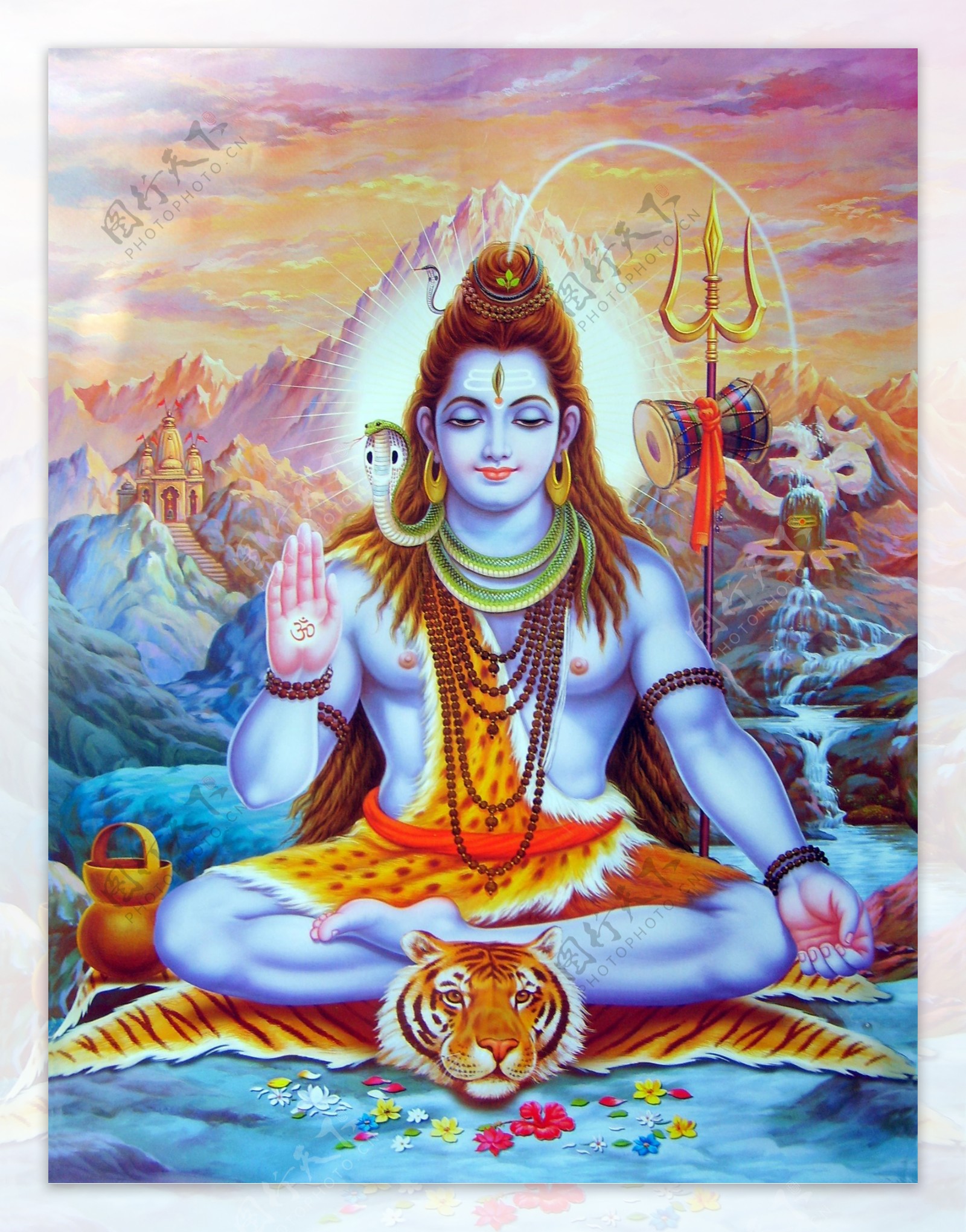 印度教湿婆神像图片