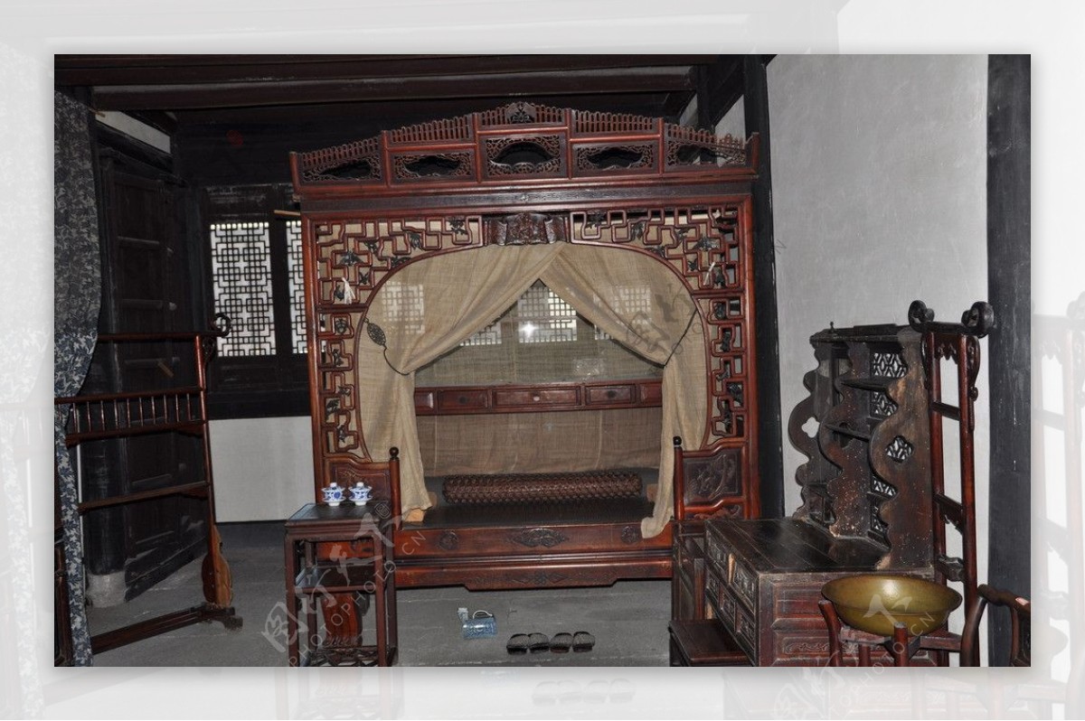 中式传统卧室图片