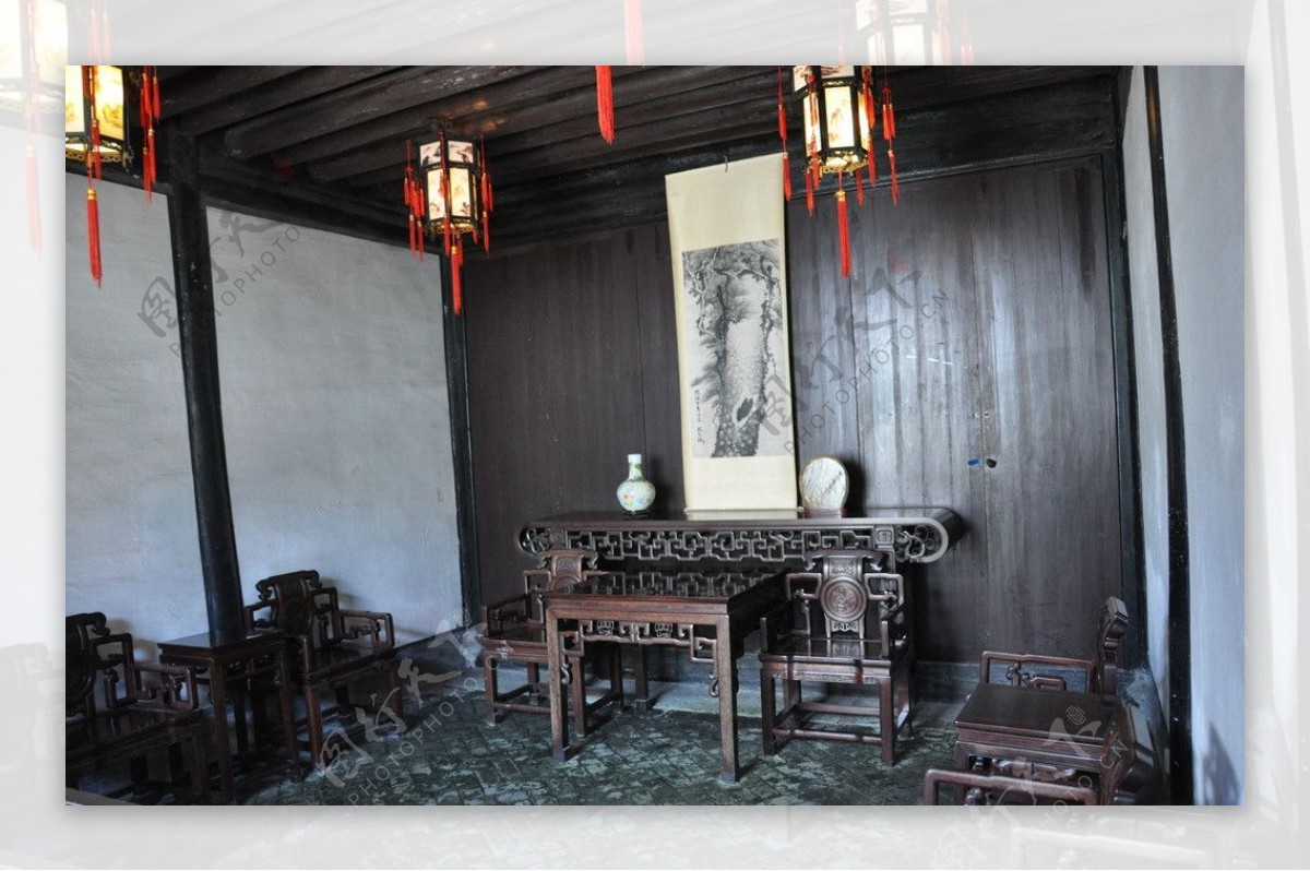 中式传统厅堂图片